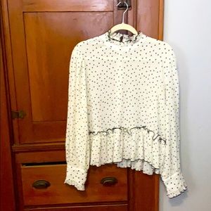 Moodie blouse from Lulus